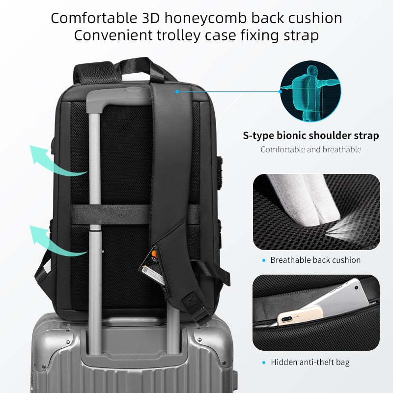 Waterproof  Backpack Anti-theft - OZN Shopping