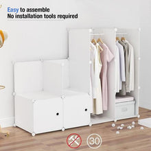 Load image into Gallery viewer, Folding Closet / Cabinet / Wardrobe - OZN Shopping
