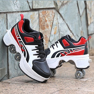 Flash Shoes Roller Skates