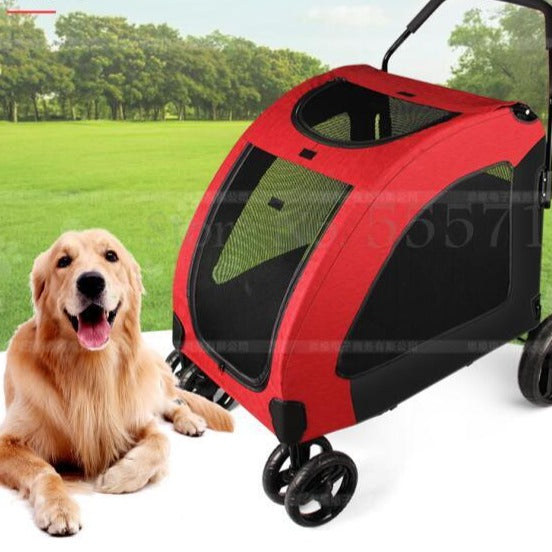 Pet Push Folding Stroller for Cats, Dogs and all Pets - OZN Shopping