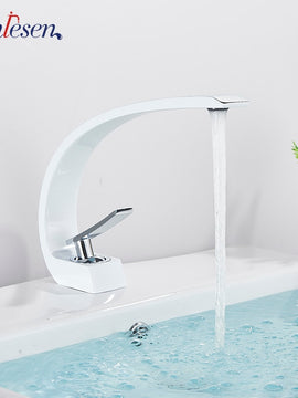 Bathroom Faucet Ceramic Valve Cold and Hot Water Mixer Tap