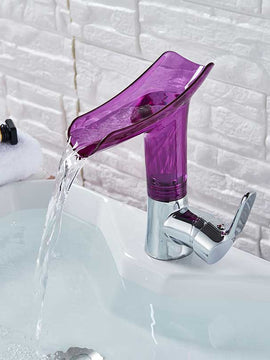 Glass Water Faucet / Water Tap Bathroom