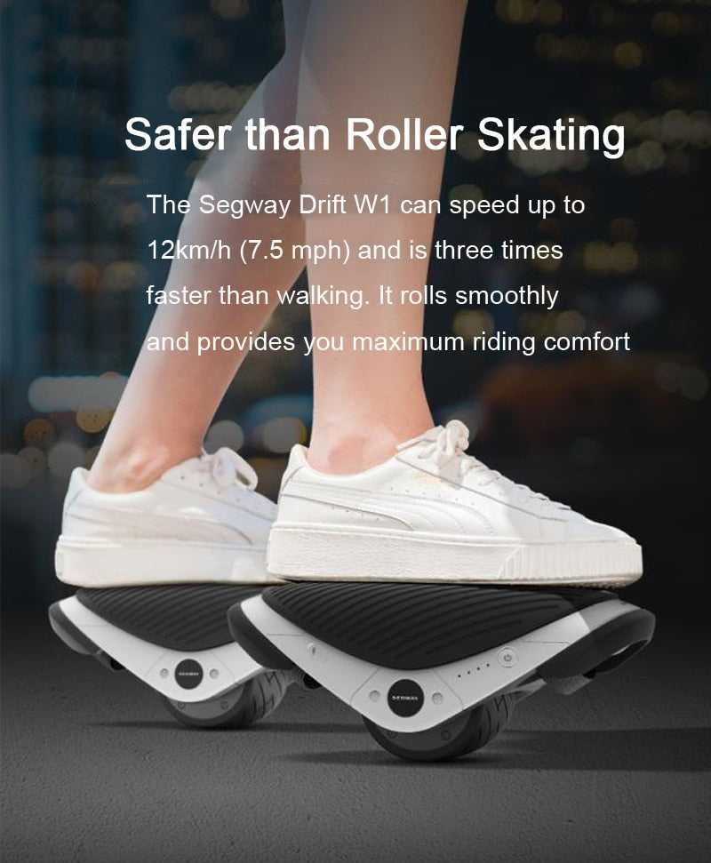 Segway W1 Drift W1 E-Skates  with RGB Led light - OZN Shopping