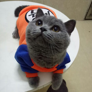 Cat Clothes Costume Pet Swaetshirt