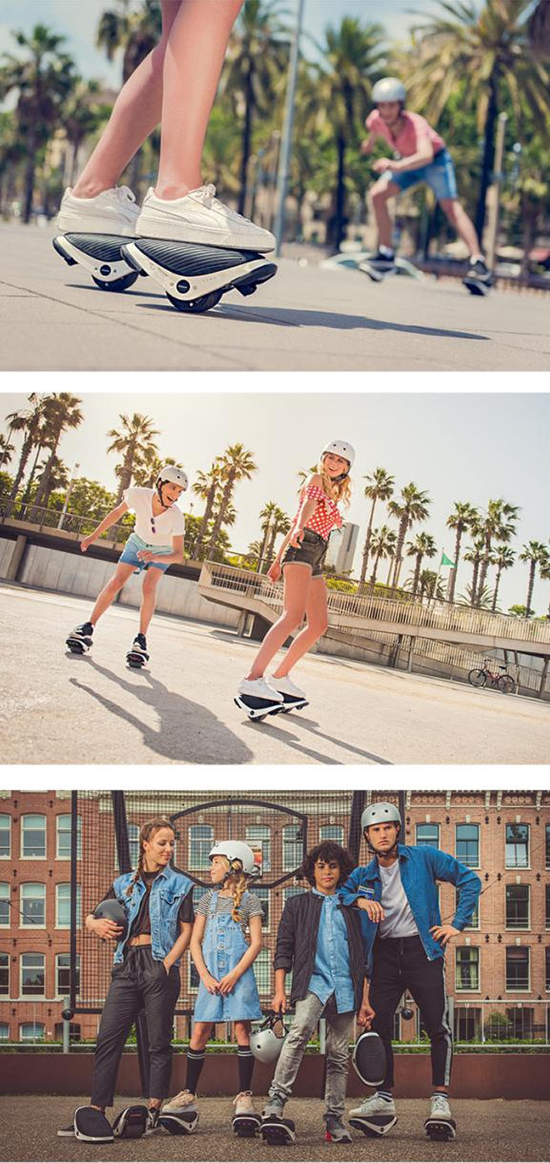 Segway W1 Drift W1 E-Skates  with RGB Led light - OZN Shopping