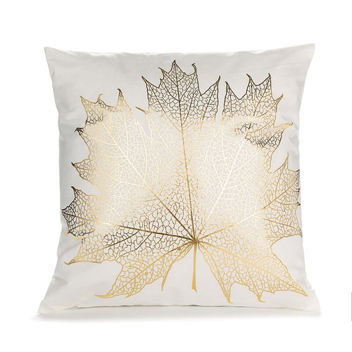 Gold Pillow Case Black And White Golden Painted Pillowcase - OZN Shopping