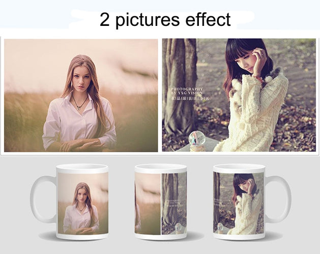 Changing Color Photo Mug - OZN Shopping