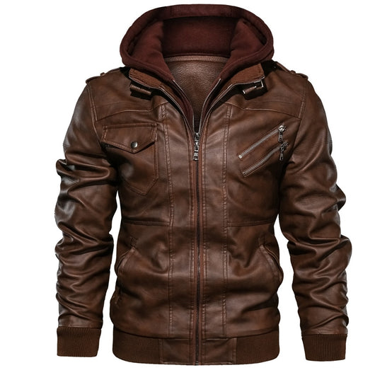 Mountainskin New Men's Leather Jackets - OZN Shopping