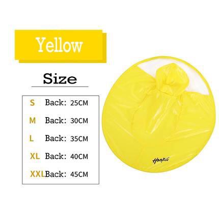 Dog Waterproof Raincoat - OZN Shopping