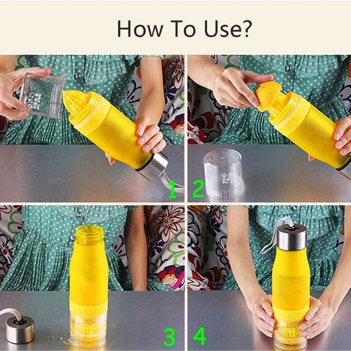 Lemon Fruit Water Bottle Juicer - OZN Shopping