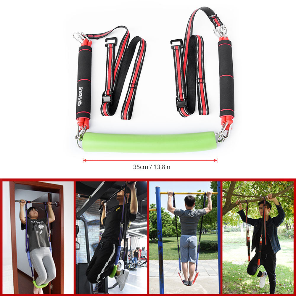 Sport Fitness door Resistance Band Pull up Bar Slings Straps Muscle Training - OZN Shopping