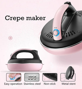 Automatic Non-stick Crepe Makers Pancake Pizza Maker Household Kitchen Tool Electric Baking Pan - OZN Shopping