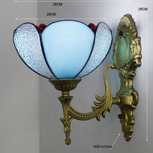 Load image into Gallery viewer, Modern Glass Lampshade Batterfly Pyramid Art Wall Lamp - OZN Shopping
