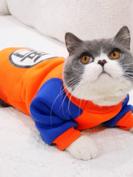 Cat Clothes Costume Pet Swaetshirt