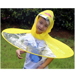 Raincoat  Outdoor UFO Transparent Waterproof Umbrella - OZN Shopping