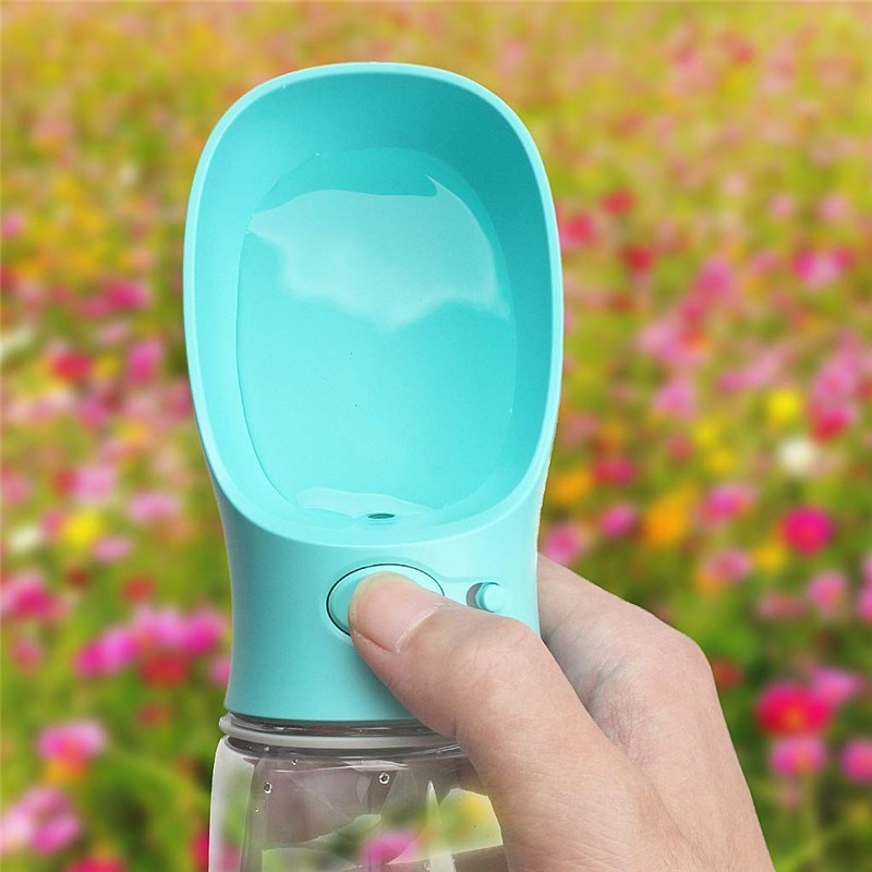 350/480/550ML Portable Pet Dog Water Bottle For Small Large Dogs Travel Puppy Cat Drinking Bowl Bulldog Water Dispenser Feeder
