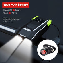 Load image into Gallery viewer, Bicycle Front Light  Rechargeable Smart Headlight - OZN Shopping
