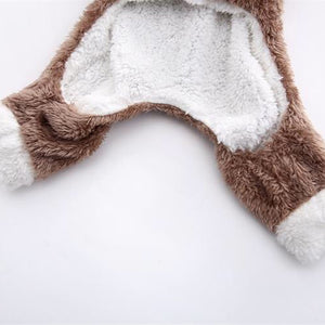 Winter Cat Clothes Warm Fleece Pet Costume For Small Cats Kitten Jumpsuits Clothing Cat Coat Jacket Pets Dog Clothes - OZN Shopping