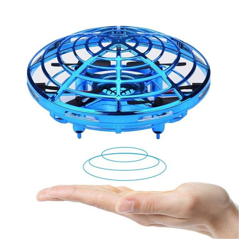 Mini Helicopter UFO RC Drone Infraed Hand Sensing Aircraft Electronic Model Quadcopter flayaball Small drohne Toys For Children - OZN Shopping