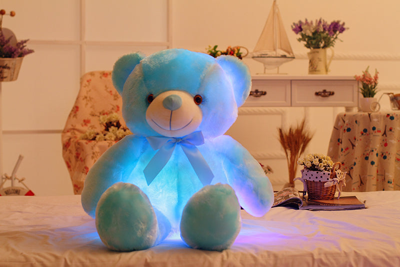 Light Up LED Teddy Bear Colorful Glowing Stuffed Toy - OZN Shopping