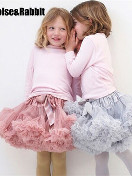 Girl Kids Fluffy Skirt Ballerina Party Clothes