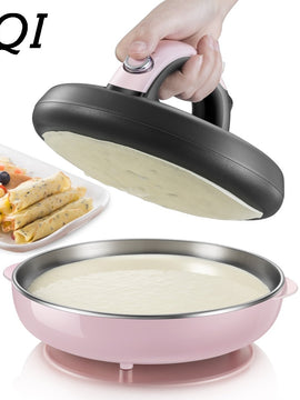 Automatic Non-stick Crepe Makers Pancake Pizza Maker Household Kitchen Tool Electric Baking Pan