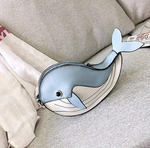 Load image into Gallery viewer, Leather Whale Designer Bags - OZN Shopping
