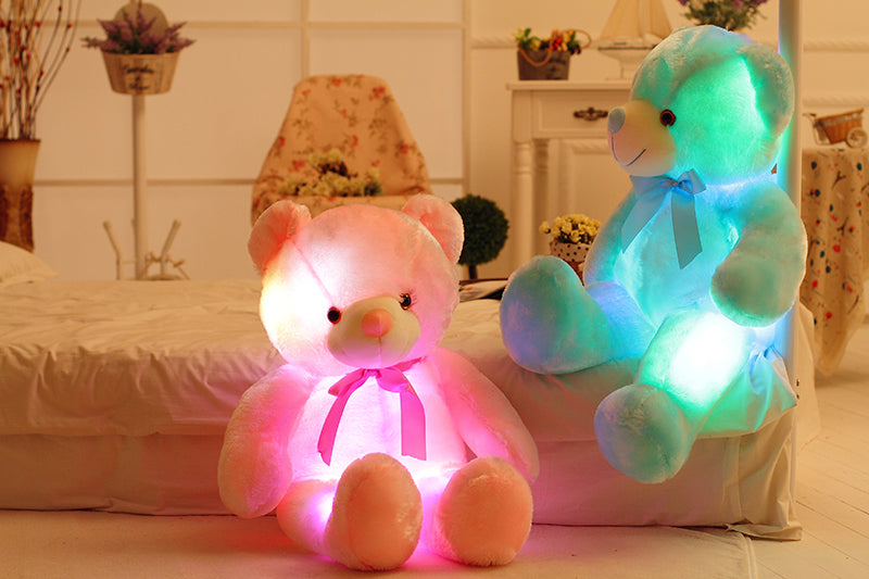 Light Up LED Teddy Bear Colorful Glowing Stuffed Toy - OZN Shopping