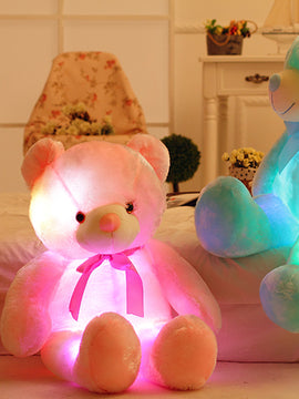 Light Up LED Teddy Bear Colorful Glowing Stuffed Toy