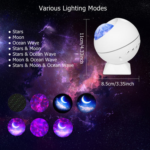 Starry Sky Ceiling Night Star Galaxy Projector - OZN Shopping