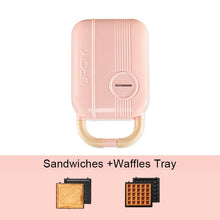 Load image into Gallery viewer, Sandwich Maker - Waffle Donut Cookies &amp; Pancake Cooker &amp; Toaster
