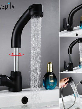 Rotating Faucet Tap Mixer Lavatory