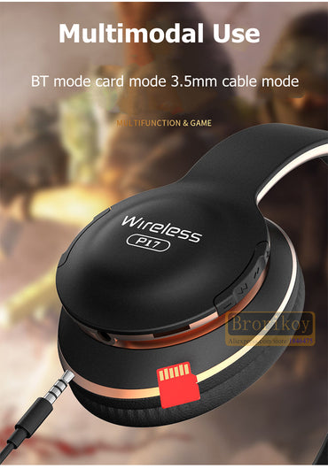 Wireless Headset Bluetooth Foldable Earphone - OZN Shopping