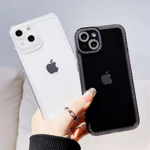 Glitter Diamond Pattern Phone Case for iPhone Cover