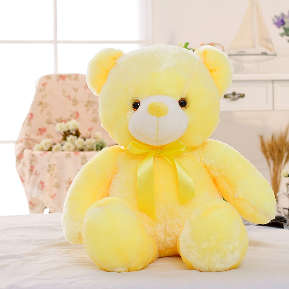 Light Up LED Teddy Bear Colorful Glowing Stuffed Toy - OZN Shopping