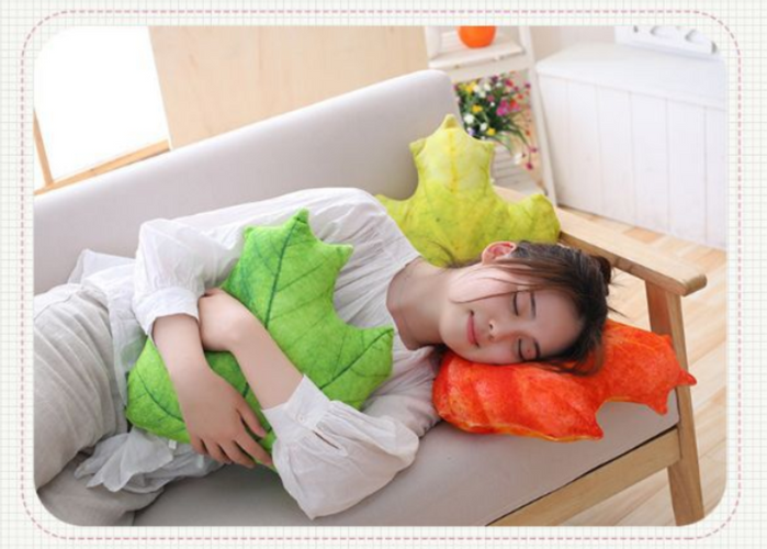 Plant Leaves  & Flower Pillow - OZN Shopping