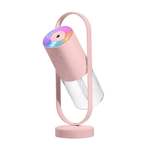 Mini Portable Wireless Usb Charging Humidifier Mute Projection Lamp 360 Rotating Aromatherapy Diffuser For Home Bedroom - OZN Shopping