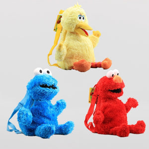 Sesame Street Bags - Elmo , Big Bird & Cookie Monster - OZN Shopping