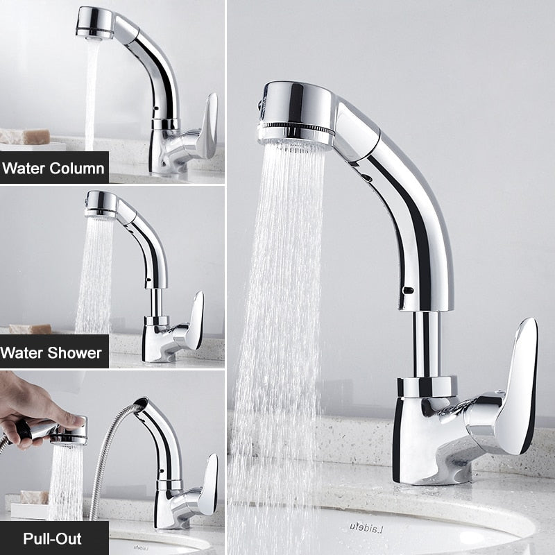 Rotating Faucet Tap Mixer Lavatory - OZN Shopping