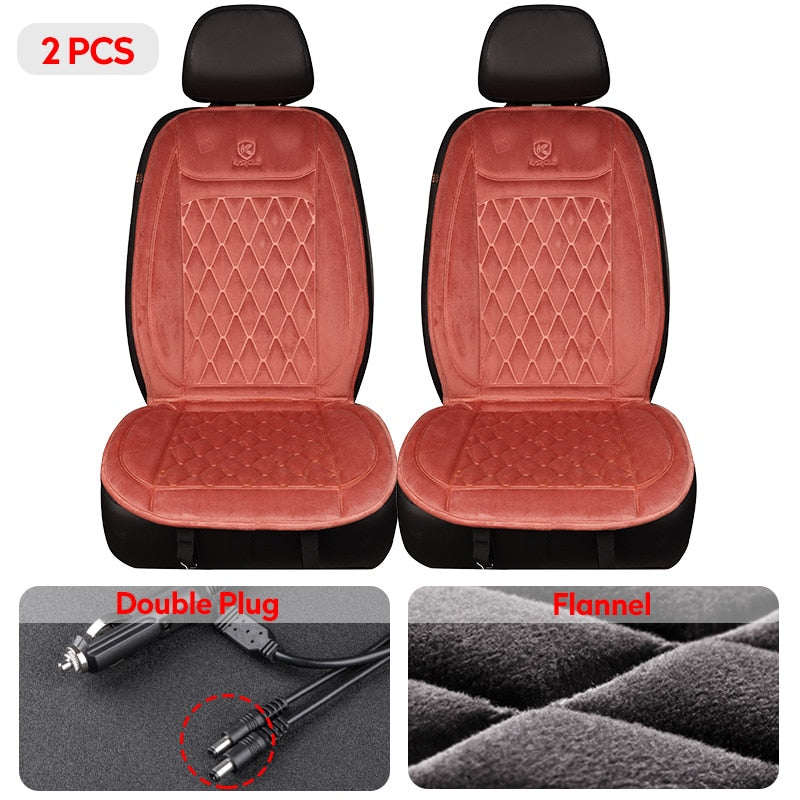 Heated Car Seat Cover - Universal Car Seat Heater