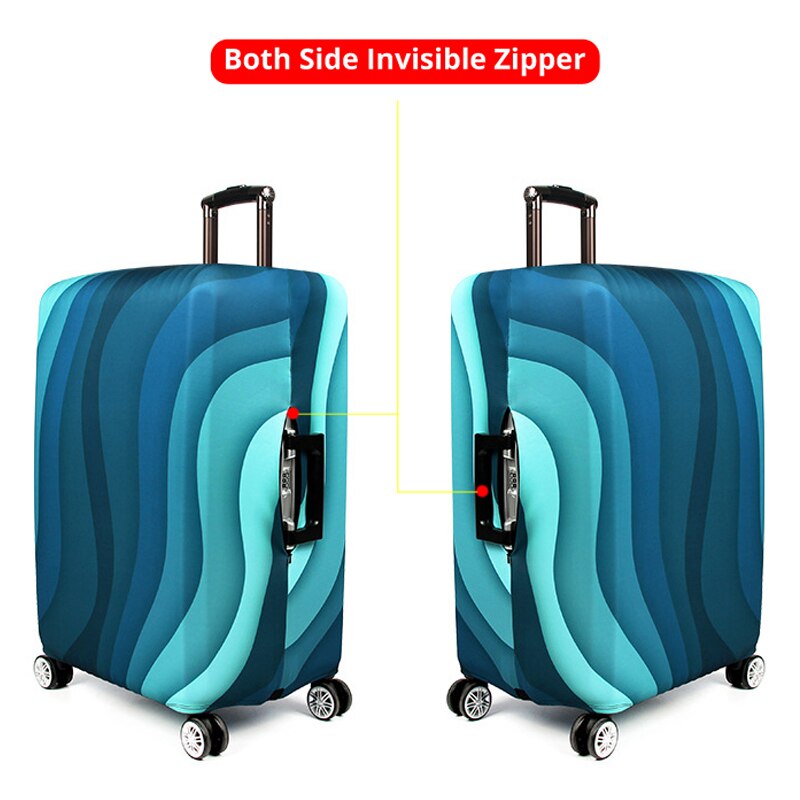 Rain Forest Color Luggage Protective Cover