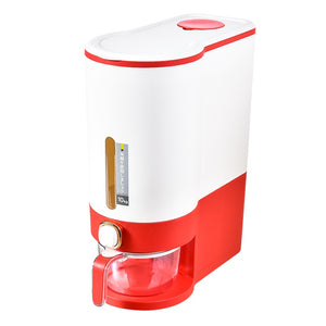 Automatic Rice Beans Pasta Cereals Oat  Dispenser  Storage Box - OZN Shopping