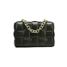 Load image into Gallery viewer, Leather Weave Chain Shoulder  Bags - OZN Shopping

