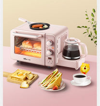 Load image into Gallery viewer, Multifunction Breakfast Machine Mini Household Electric Oven Cake Baking Fry Pan Warm Drinking Pot Toaster - OZN Shopping
