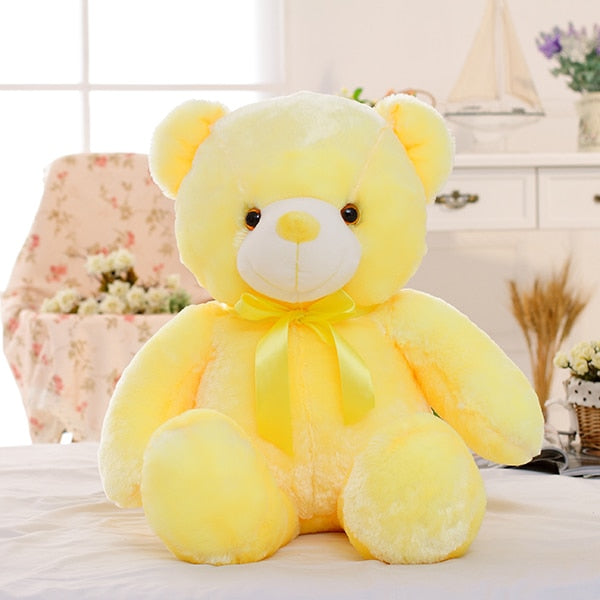 Light Up LED Teddy Bear Colorful Glowing Stuffed Toy - OZN Shopping