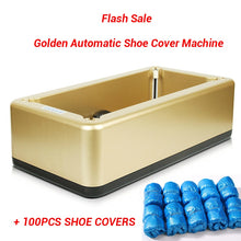 Load image into Gallery viewer, Automatic Shoe Cover Machine Intelligent Shoe Sleeve Tool Disposable Foot Cover Machine Shoe Film Device with cover*100pc - OZN Shopping
