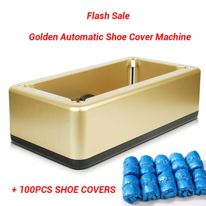 Automatic Shoe Cover Machine Intelligent Shoe Sleeve Tool Disposable Foot Cover Machine Shoe Film Device with cover*100pc - OZN Shopping