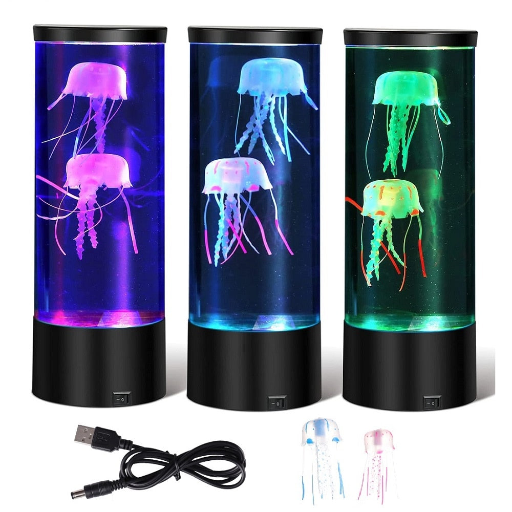 Jelly Fish LED Night Lamps - OZN Shopping