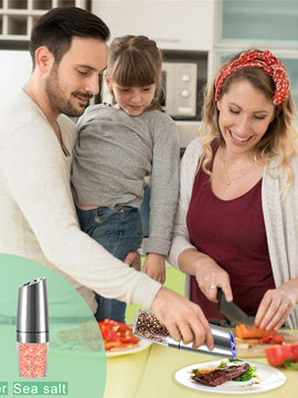 Electric Automatic Salt and Pepper Grinder  Kitchen Tools