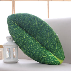 Plant Leaves  & Flower Pillow - OZN Shopping